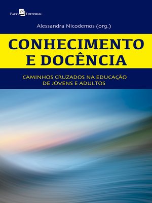 cover image of Conhecimento e docência